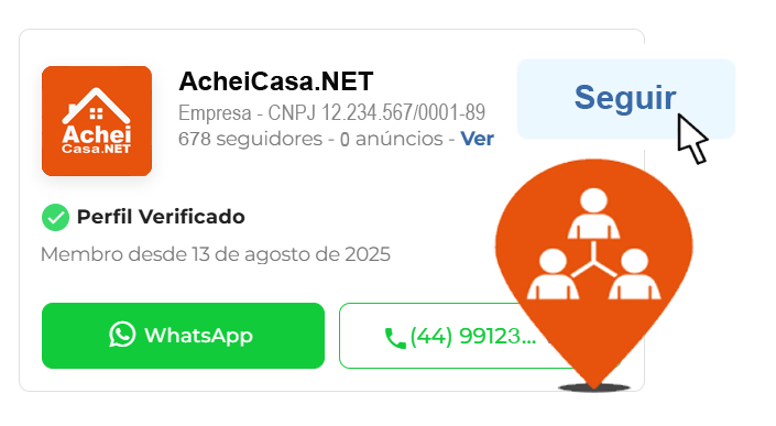 Visão geral da plataforma AcheiCasa
